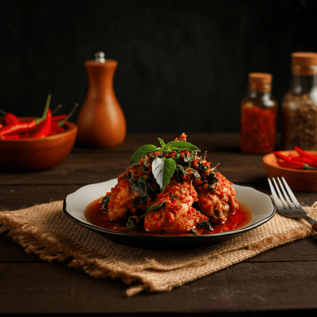 Resep Ayam Rica-Rica Kemangi