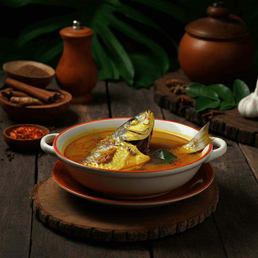 Resep Ikan Kuah Pala Banda