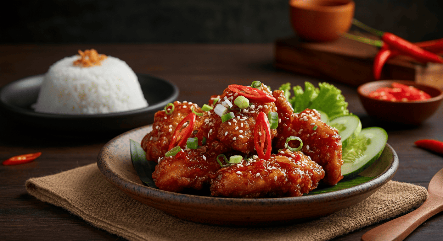 Resep Ayam Pedas Manis