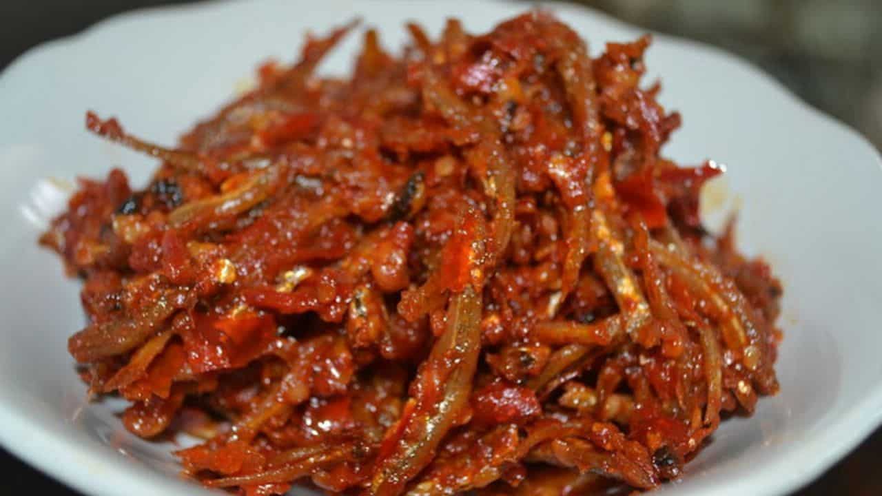 ikan teri sambal