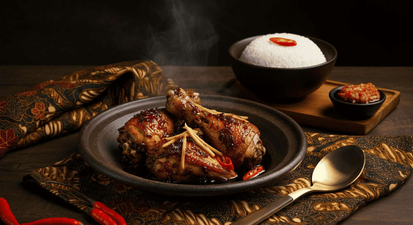 Resep Ayam Jahe Masak Kecap