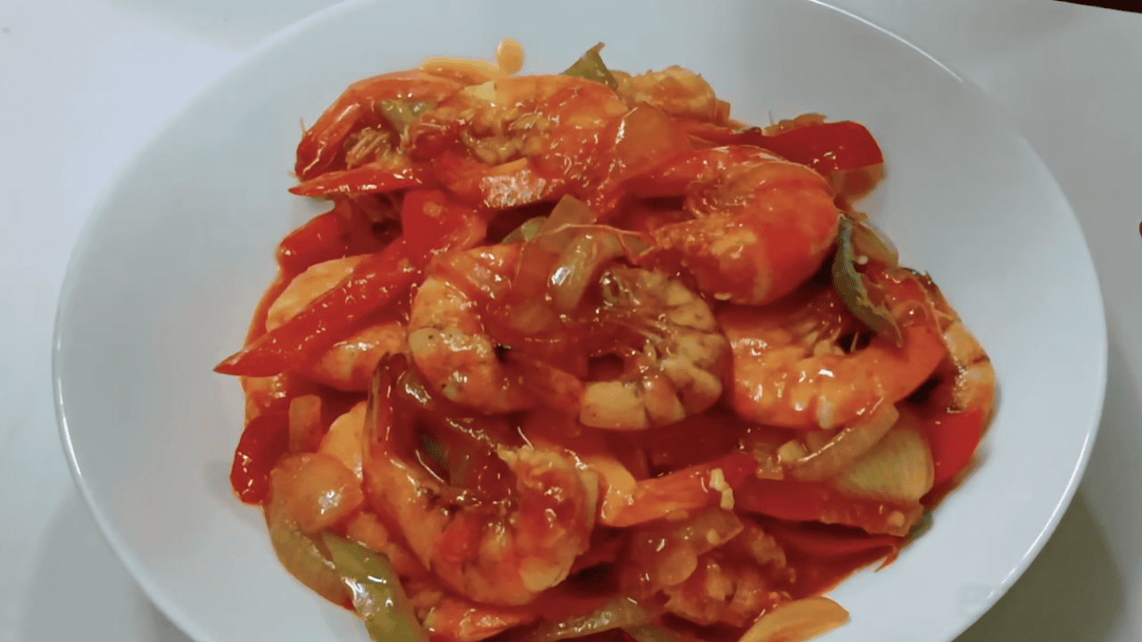Resep Udang Asam Manis