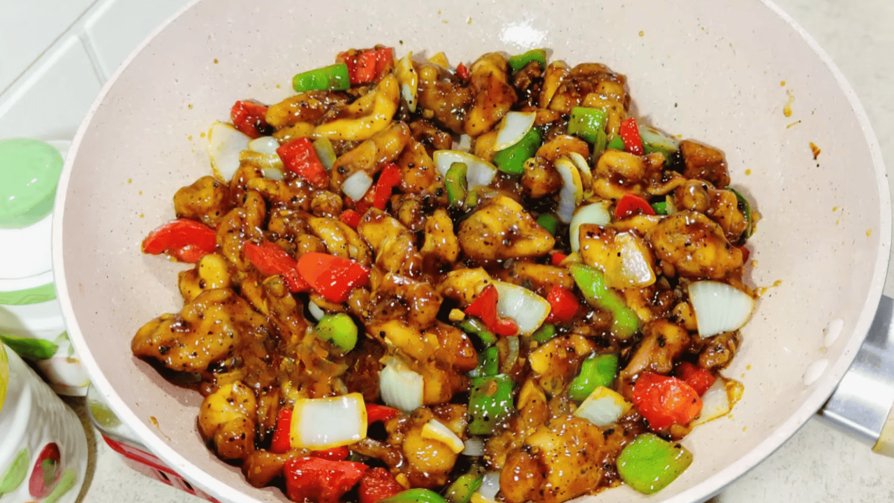 resep ayam lada hitam