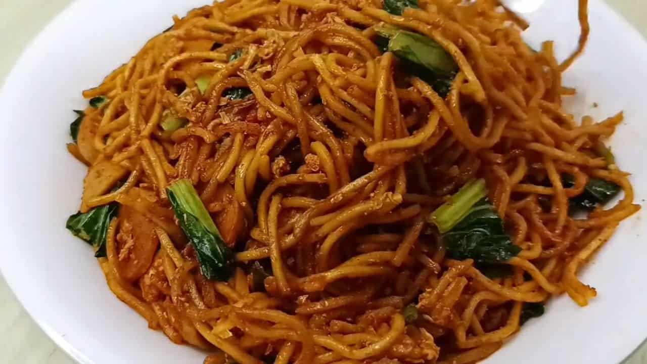 resep mie pedas sederhana