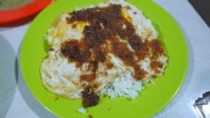 nasi telur pontianak